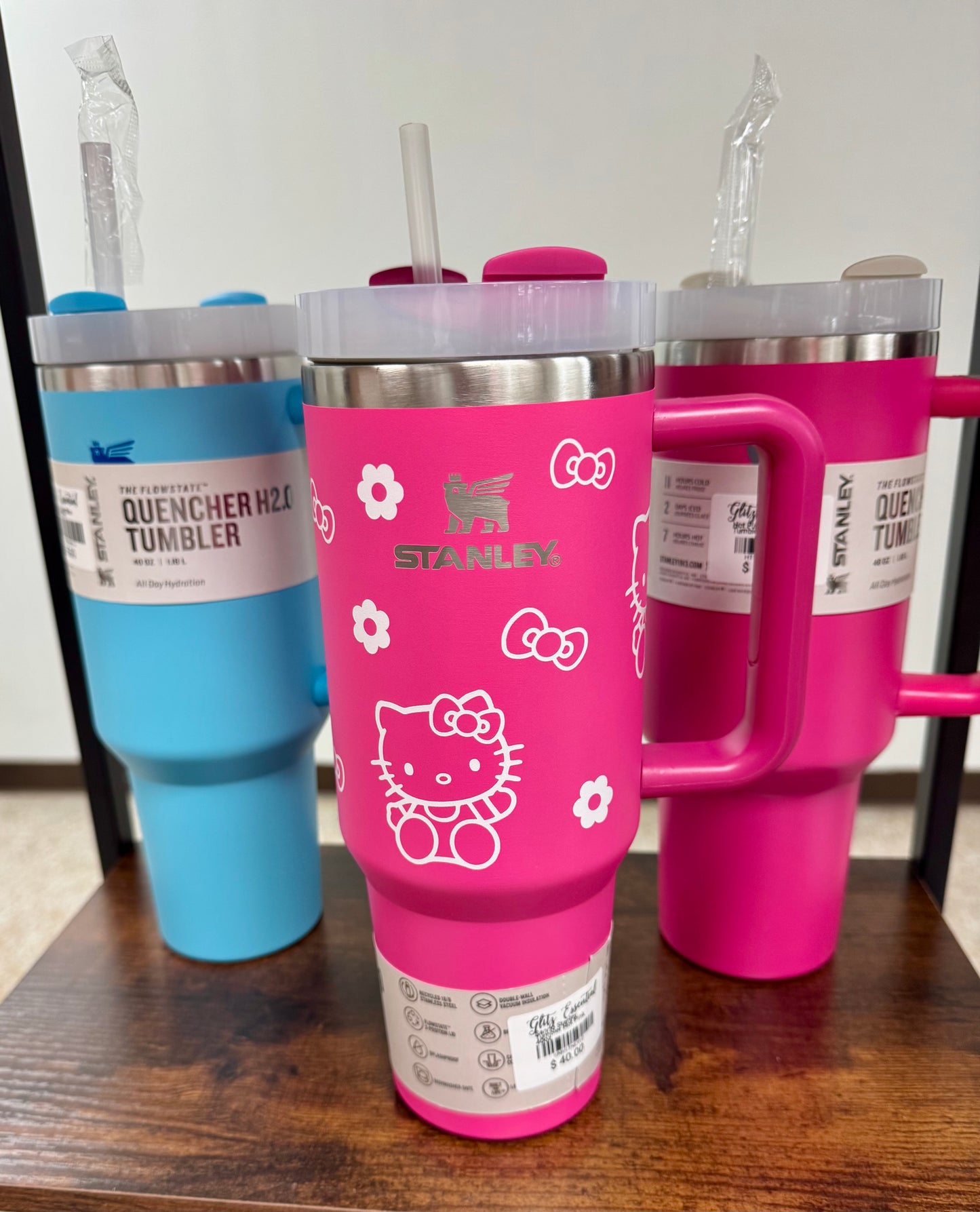 Stanley Hot Pink Sanrio Tumbler