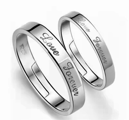 Love Forever Couples Ring