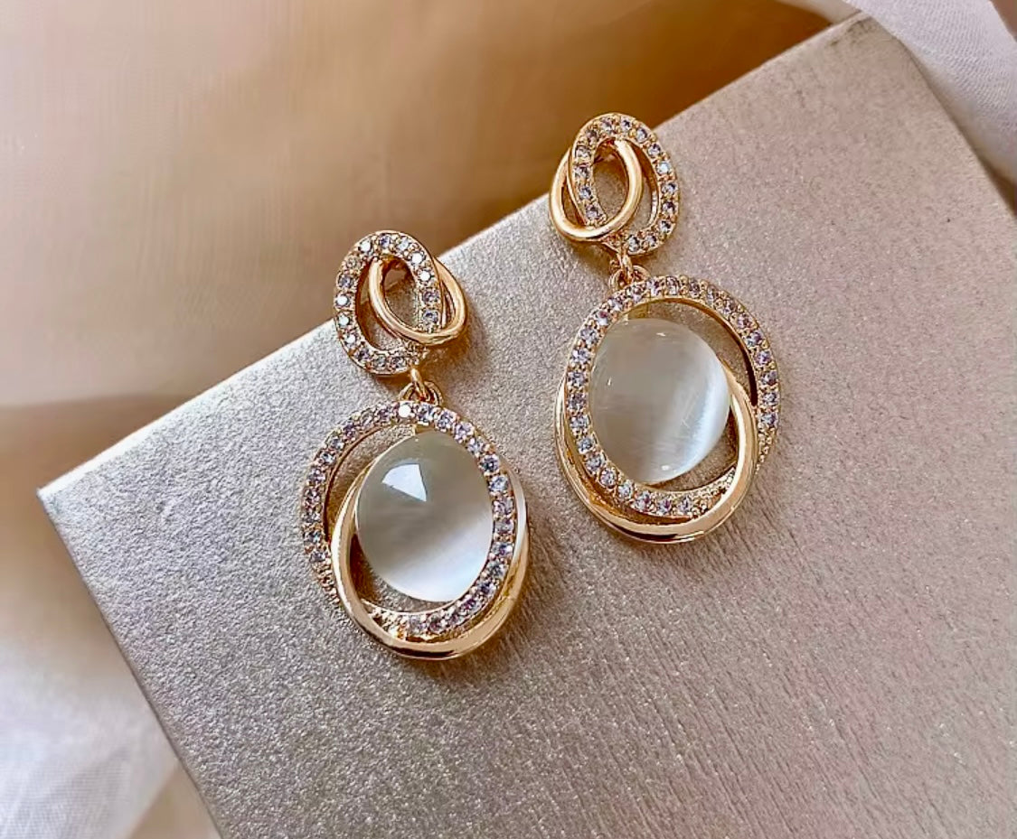 Exquisite Opal Earrings